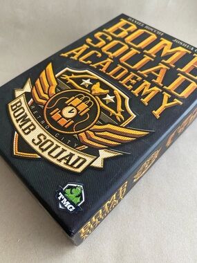 Bomb Squad Academy Strategy Card Game - TMG - Black & Gold